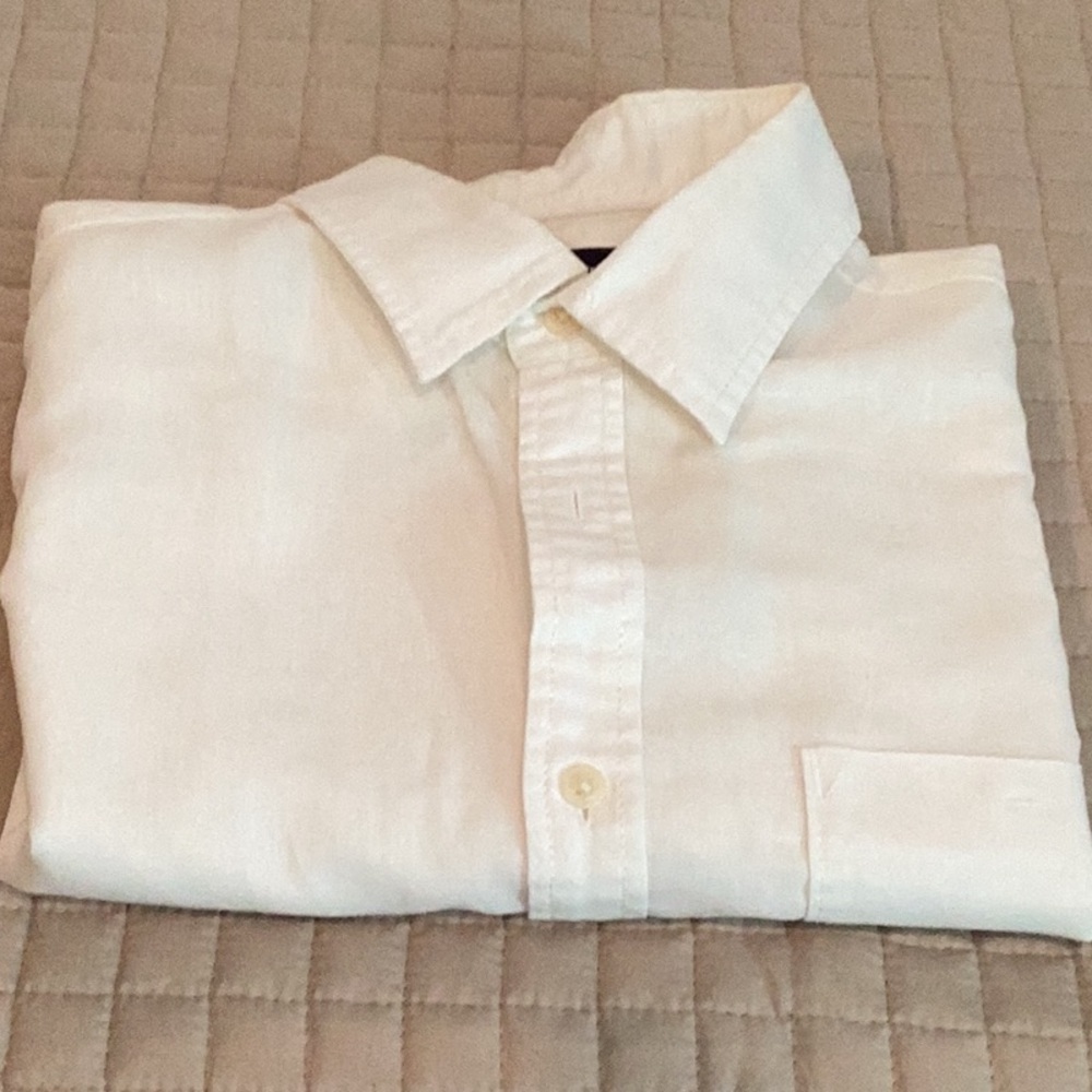 Mens ivory dress shirt